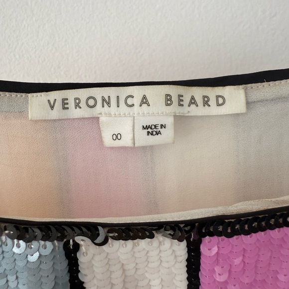 Veronica Beard Multicolor Sequin Top - Picture 2 of 6